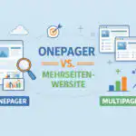 OnePager vs. Multipages bei Websites