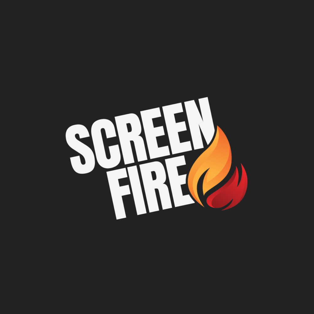 SCREENFIRE Logo im Dark Mode